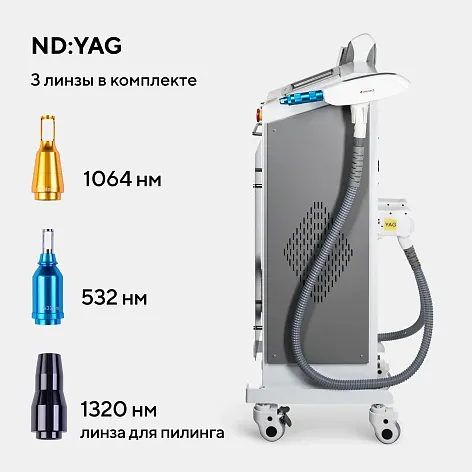 Неодимовый лазер + Элос эпилятор Lasertech COMBINE Premium Edition в Ханты-Мансийске